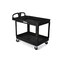Toter Utility Cart - Lipped Top and Ergonomic Handle 43.7x25.6x33.5 - Black UCL00-E - alternate 8